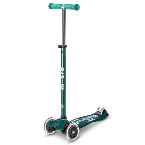 Maxi Micro DELUXE LED ECO Scooter: Green £144.95
